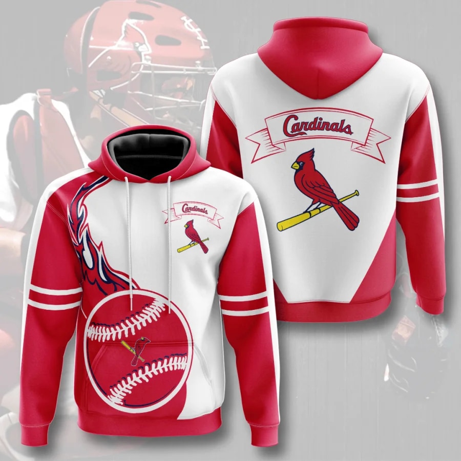 St. Louis Cardinals Hoodies Flame Balls graphic gift for men -Jack