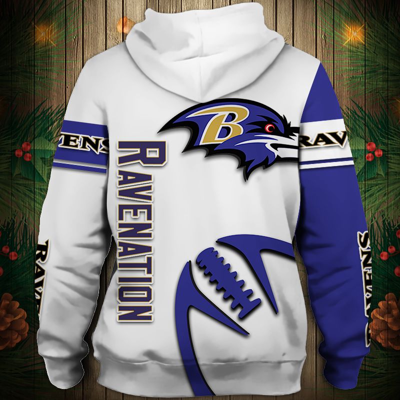 Baltimore Ravens Hoodie 3D Graphic balls cheap Sweatshirt Pullover ...