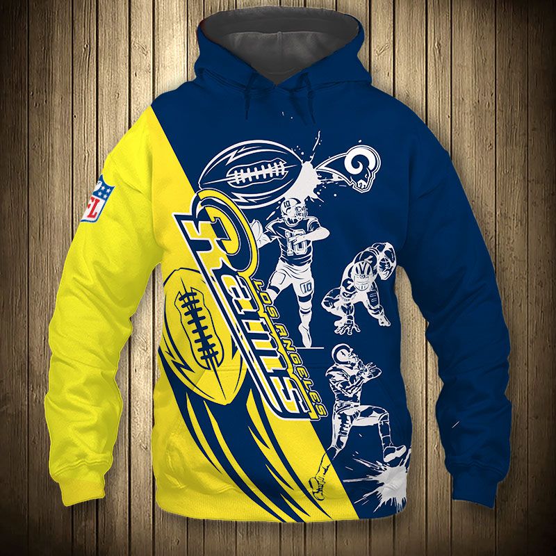 Los Angeles Rams hoodie 3D cheap Sweatshirt Pullover gift for fans ...