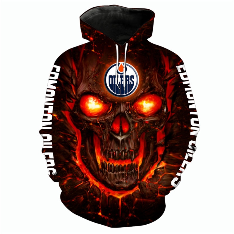 20% SALE OFF Edmonton Oilers Skull Hoodies Cheap Now – 4 Fan Shop