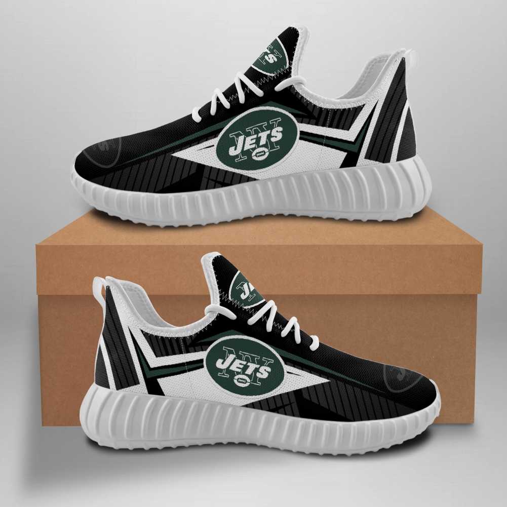 New York Jets Sneakers Customize Yeezy Shoes for women/men -Jack sport shop