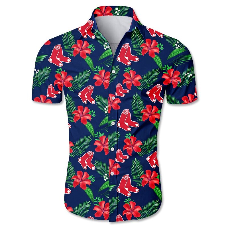Boston Red Sox Hawaiian shirt