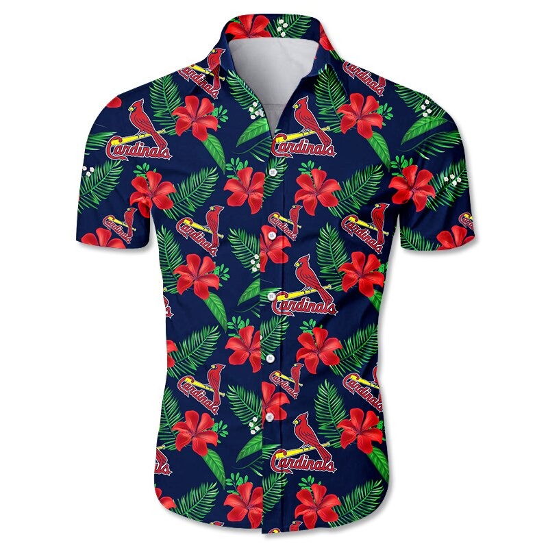 St. Louis Cardinals Hawaiian shirt Tropical flower gift for fans -Jack ...