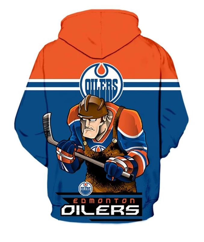 Edmonton Oilers Hoodie 3D Ultra-cool Long Sleeve gift for fans -Jack ...