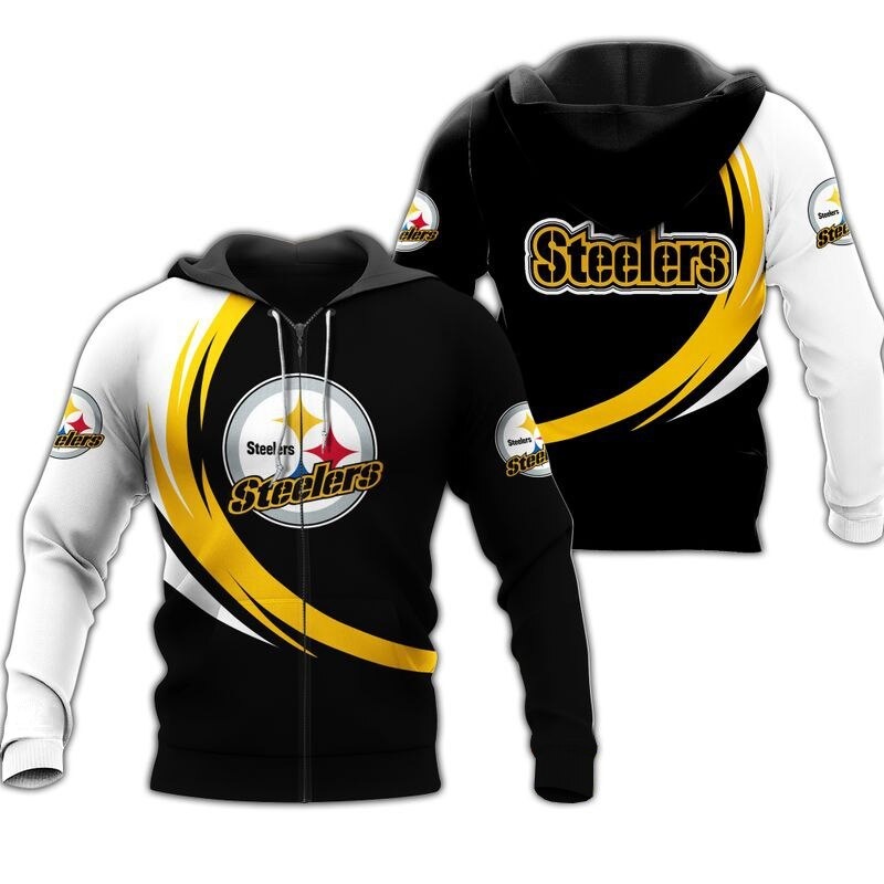 Pittsburgh Steelers Hoodies curve graphic gift for men -Jack sport shop
