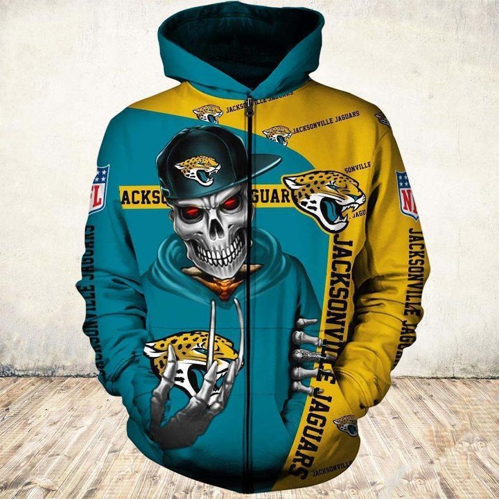 Jacksonville Jaguars Hoodies Cute Death gift for men -Jack sport shop