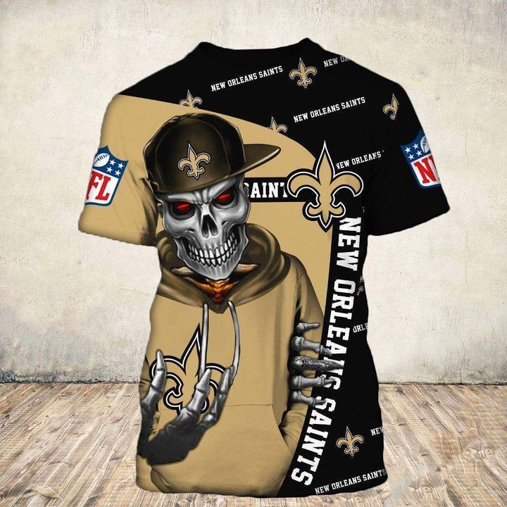 New Orleans Saints Tshirt Cute Death gift for men Jack sport shop