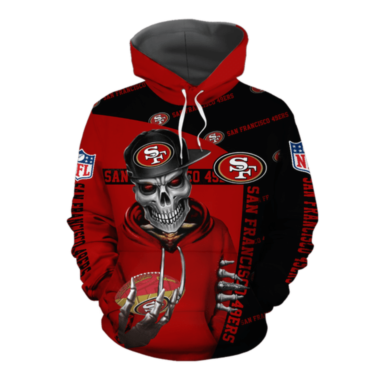 San Francisco 49ers Hoodies Cute Death gift for men -Jack sport shop