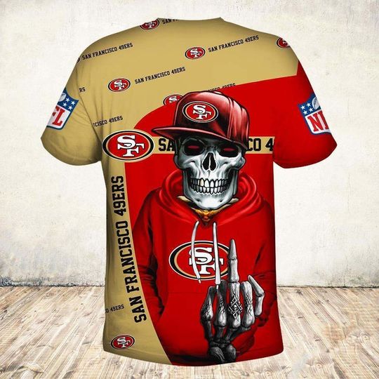 San Francisco 49ers T-shirt Cute Death gift for men -Jack sport shop