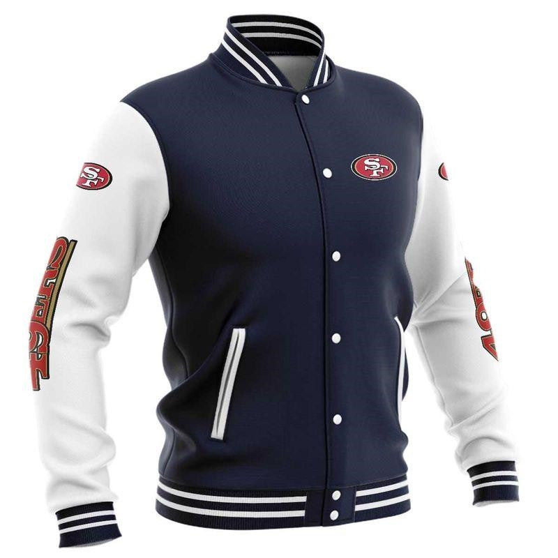 San Francisco 49ers Baseball Jacket cute Pullover gift for fans -Jack ...