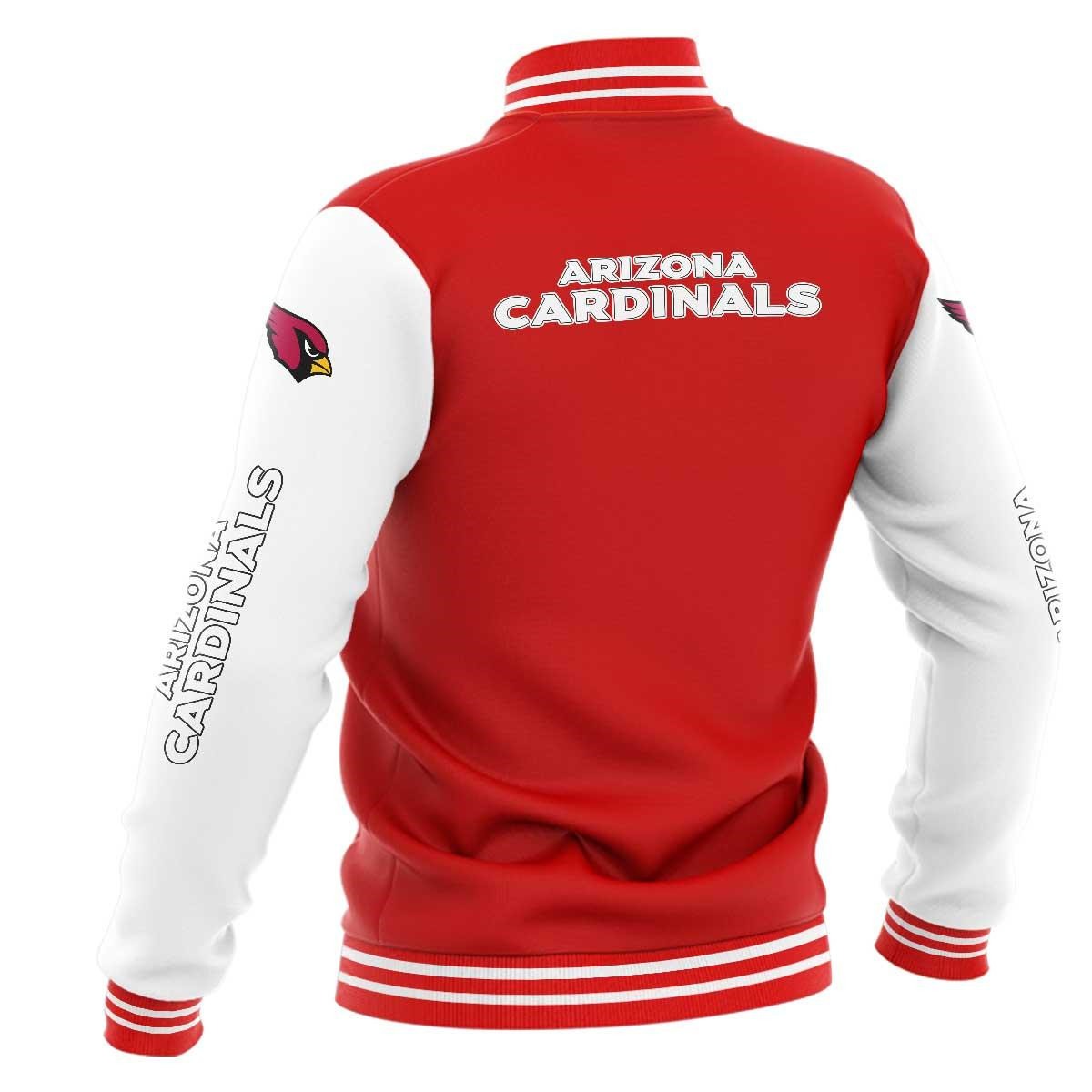 Arizona Cardinals Baseball Jacket