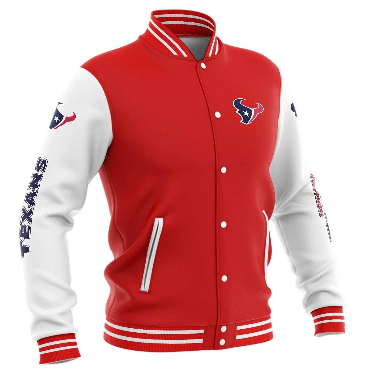 Houston Texans Baseball Jacket