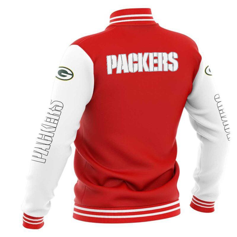 Green Bay Packers Baseball Jacket cute Pullover gift for fans -Jack ...