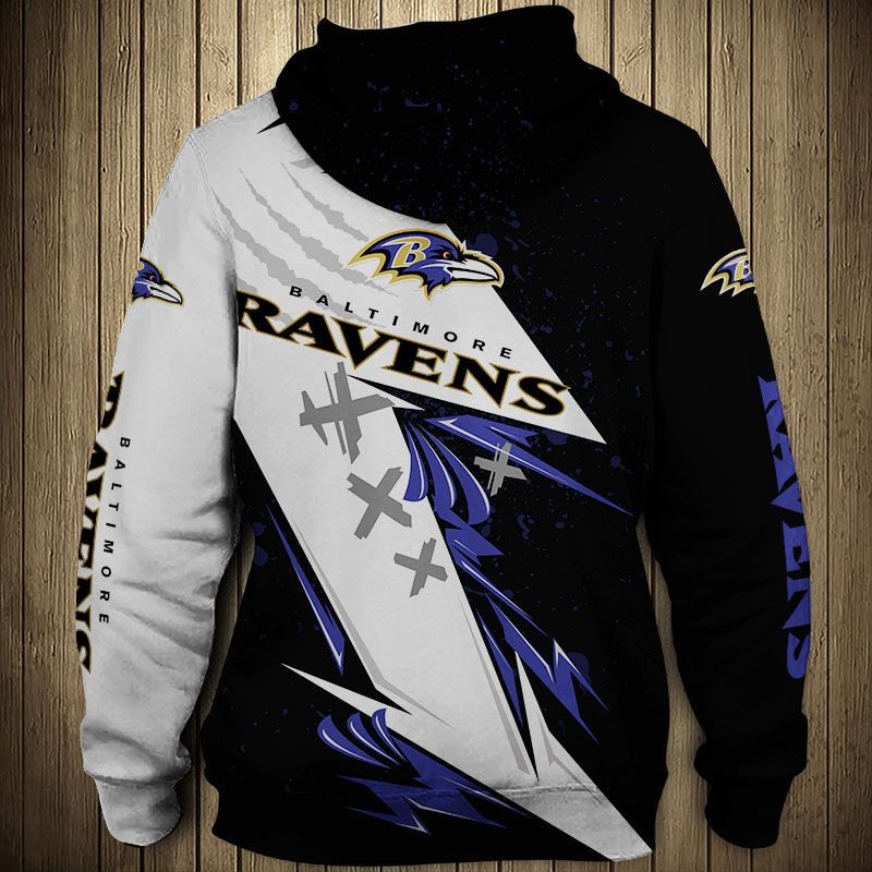 Baltimore Ravens Hoodies Thunder graphic gift for men -Jack sport shop
