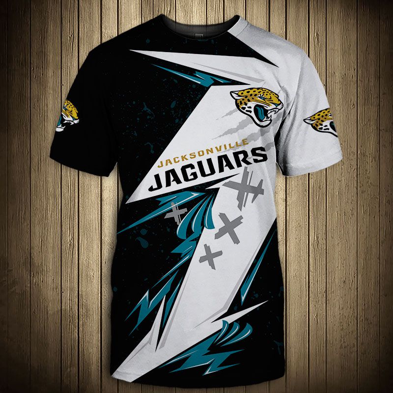 Jacksonville Jaguars T-shirt Thunder graphic gift for men -Jack sport shop