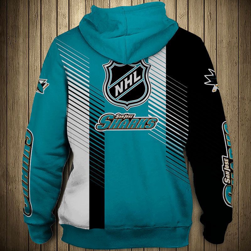 SALE] Personalized NHL San Jose Sharks x Kiss Band V2 Style Sweater Hoodie  3D - Beetrendstore Store