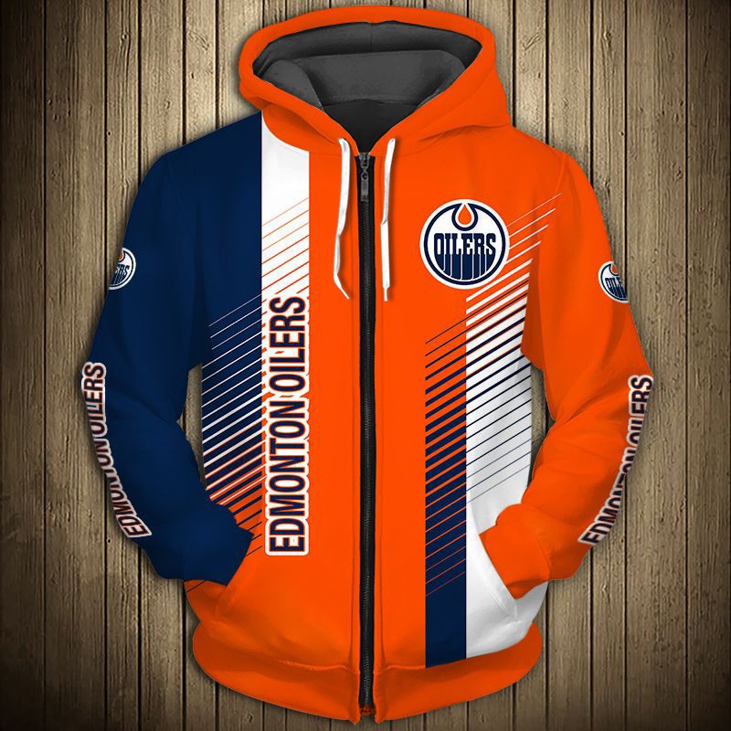 Edmonton Oilers Hoodie 3D cute design cheap Pullover NHL -Jack sport shop