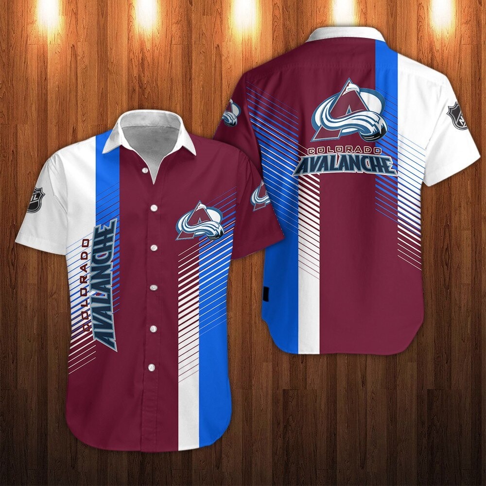 Colorado Avalanche Shirts 3D cool design short Sleeve -Jack sport shop