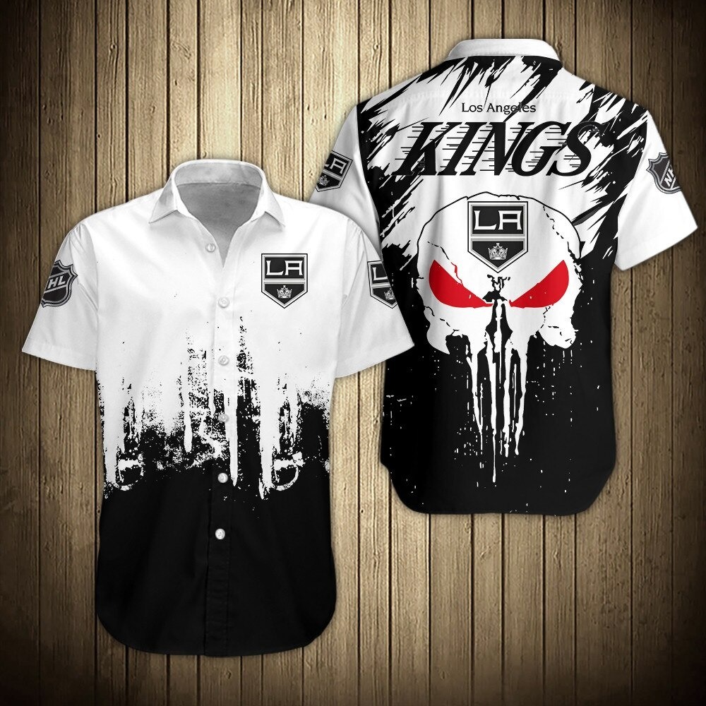 Los Angeles Kings Shirts 3D graffiti Skulls design gift for fans