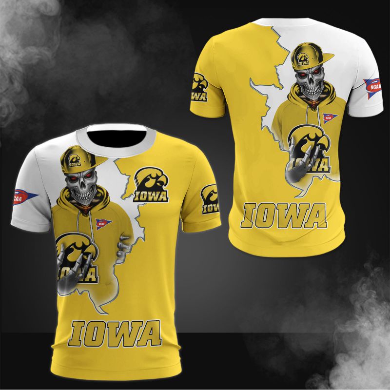 Iowa Hawkeyes T-shirts short sleeve gift for fan