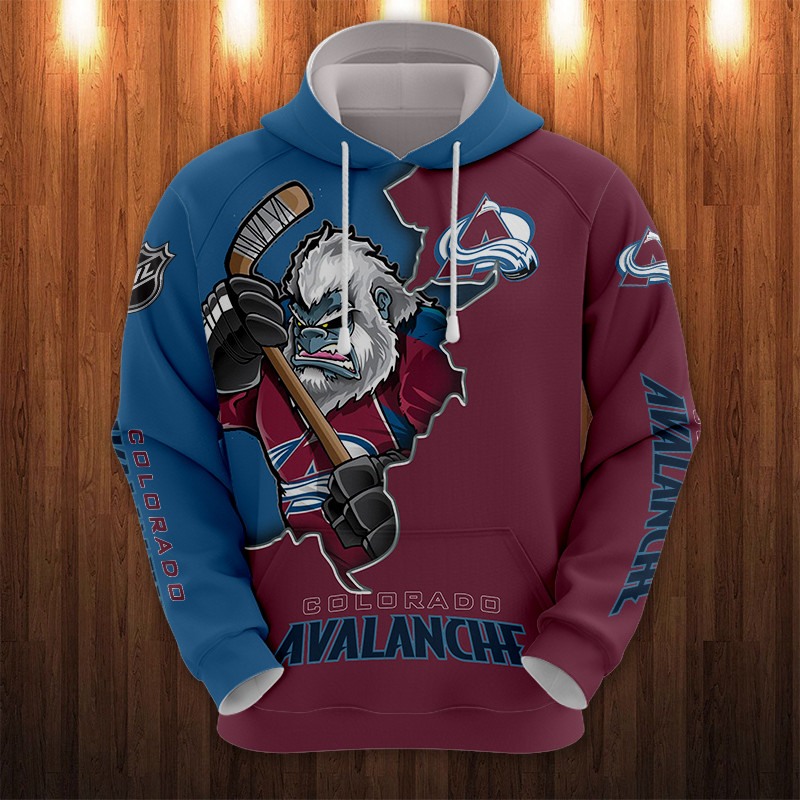 Colorado Avalanche Hoodies 3D cartoon graphic Sweatshirt for fan -Jack ...