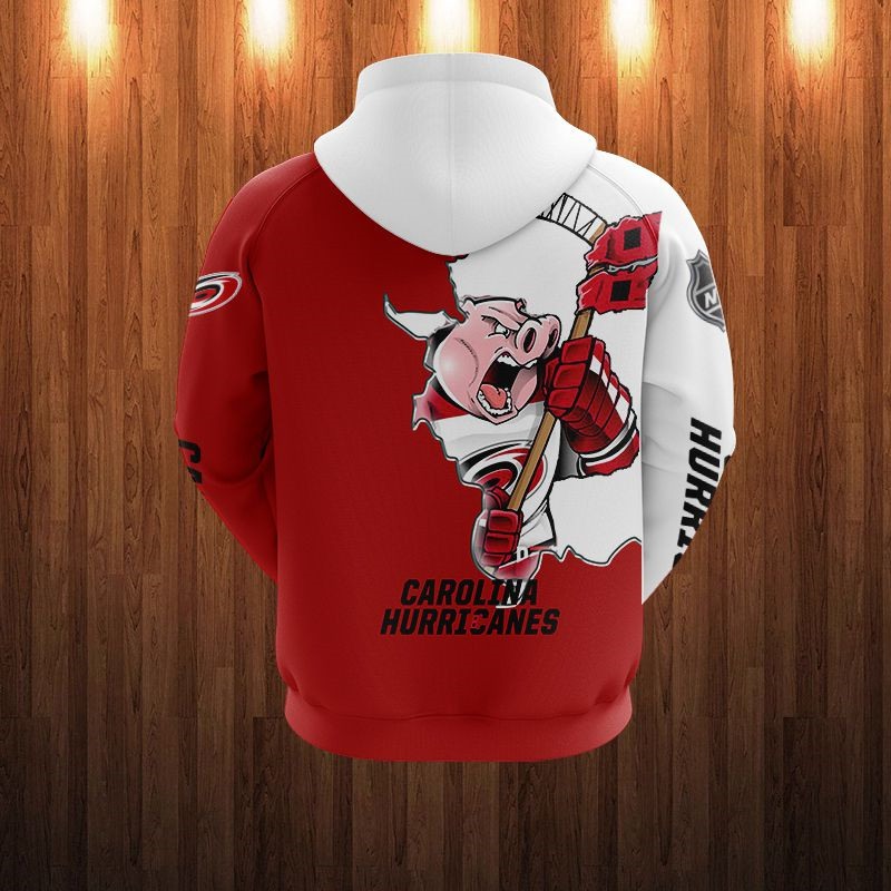 Carolina Hurricanes Hoodies 3D cartoon graphic Sweatshirt for fan -Jack ...