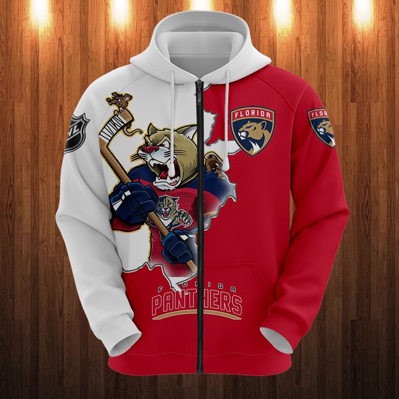 Florida Panthers Hoodies 3D cartoon graphic Sweatshirt for fan -Jack ...