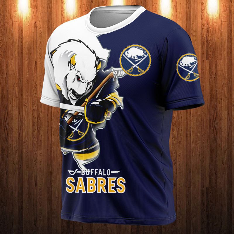 Buffalo Sabres All Over Print 3D Shirt Cartoon Design Gift Shirt