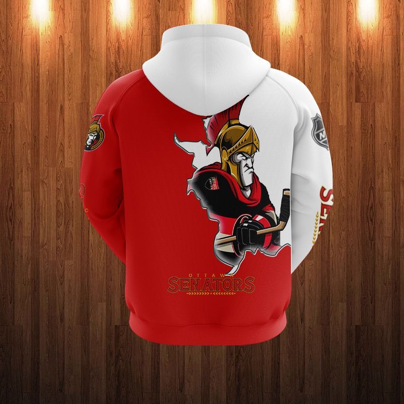 Ottawa Senators Hoodies 3D cartoon graphic Sweatshirt for fan -Jack ...
