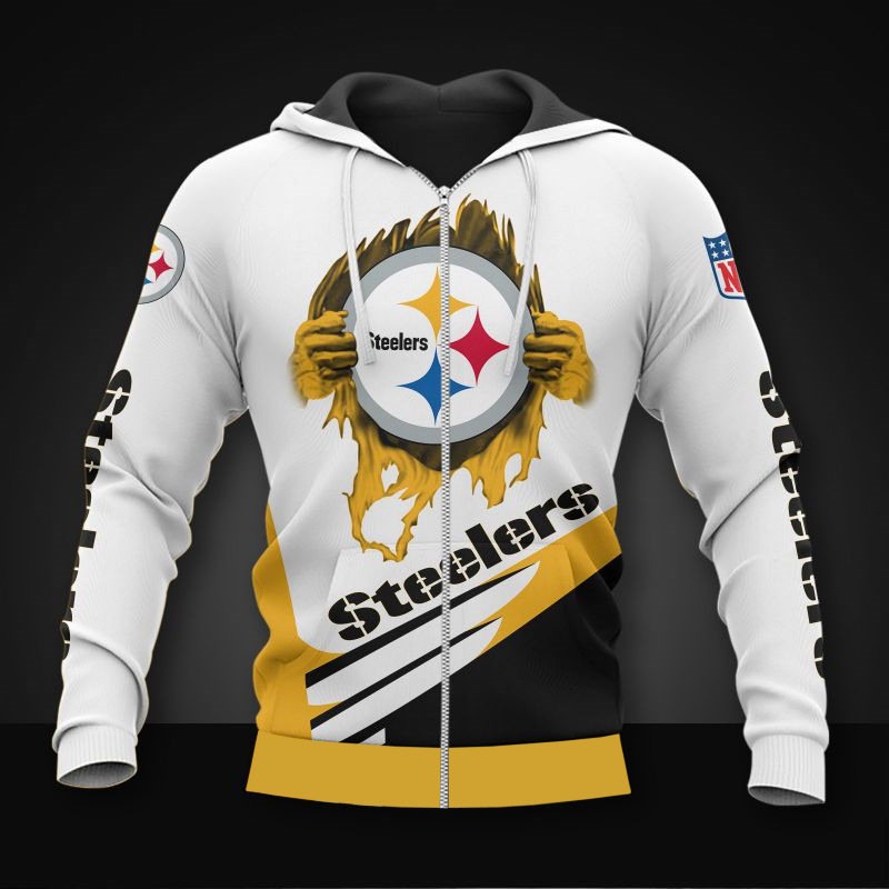 Pittsburgh Steelers Hoodie cool graphic gift for men -Jack sport shop