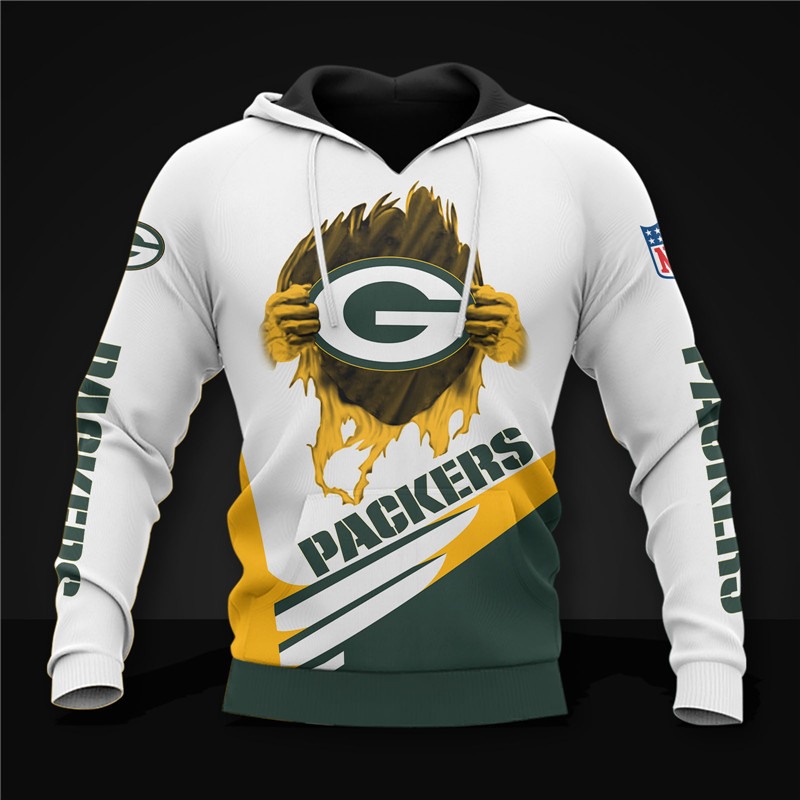 Green Bay Packers Hoodie cool graphic gift for men -Jack sport shop