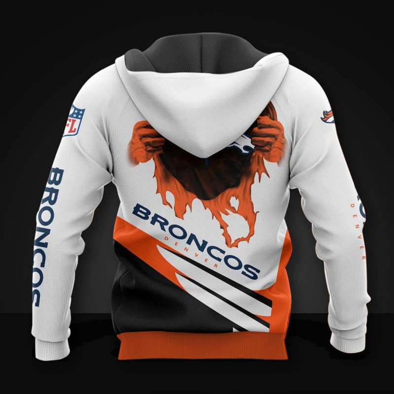 Denver Broncos Hoodie cool graphic gift for men -Jack sport shop