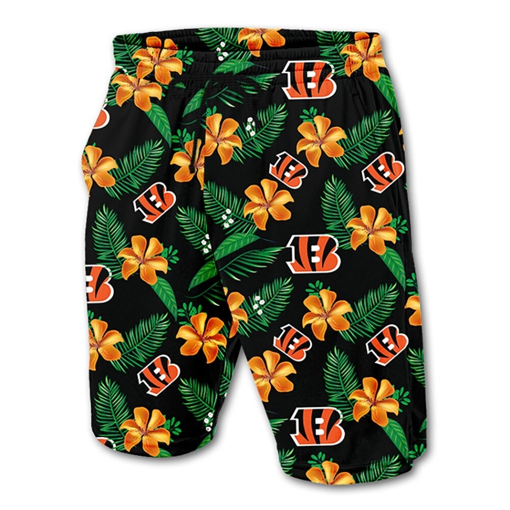 Cincinnati Bengals Hawaiian Shorts