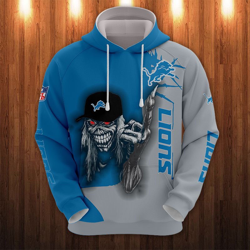 Detroit Lions Hoodie ultra death graphic gift for Halloween -Jack sport ...