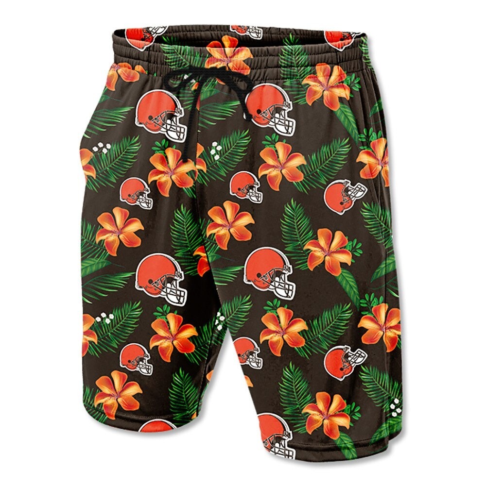 Cleveland Browns Hawaiian Shorts
