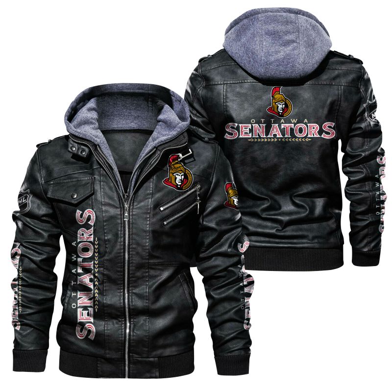 Ottawa Senators Leather Jacket