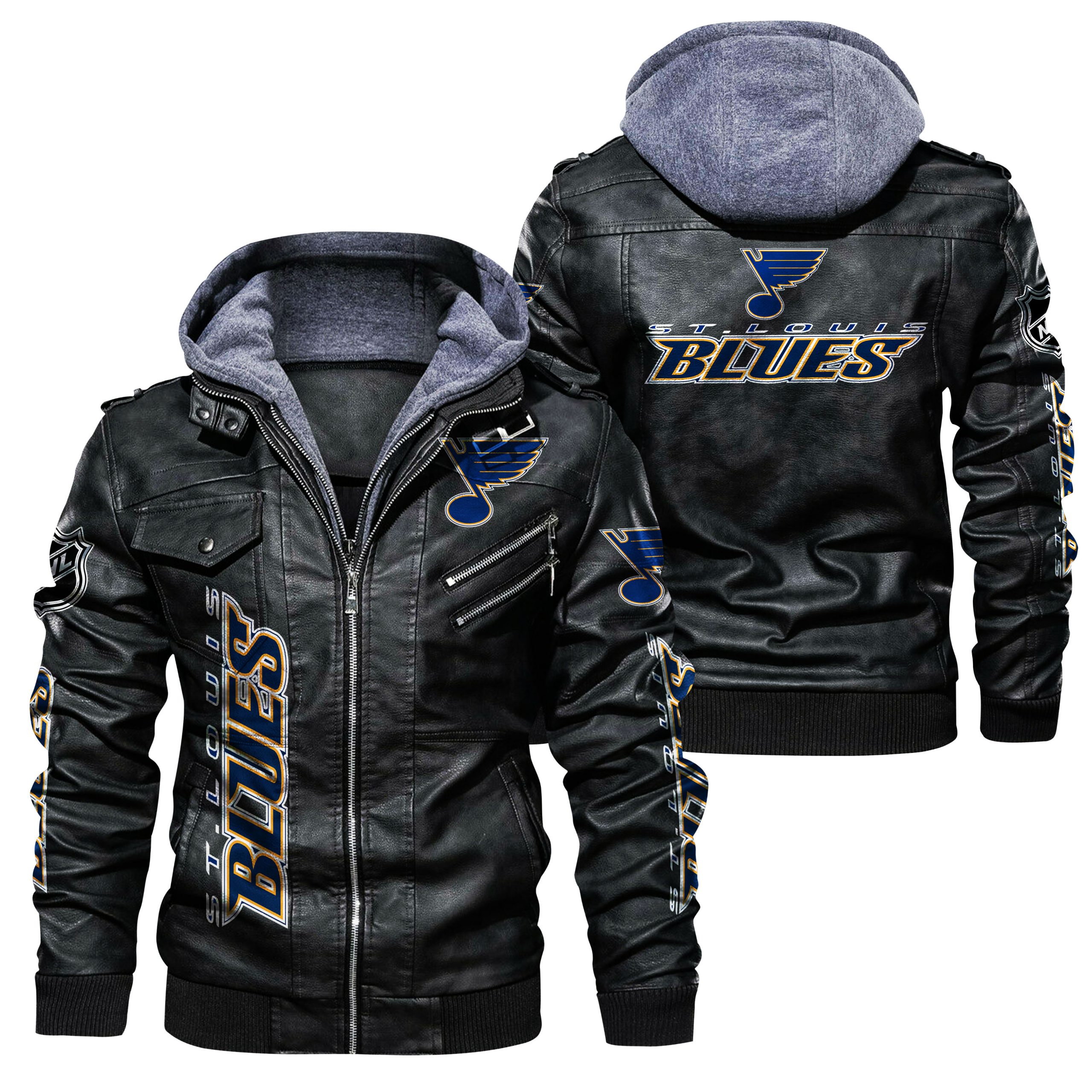 St. Louis Blues Leather Jacket For Sport Fans