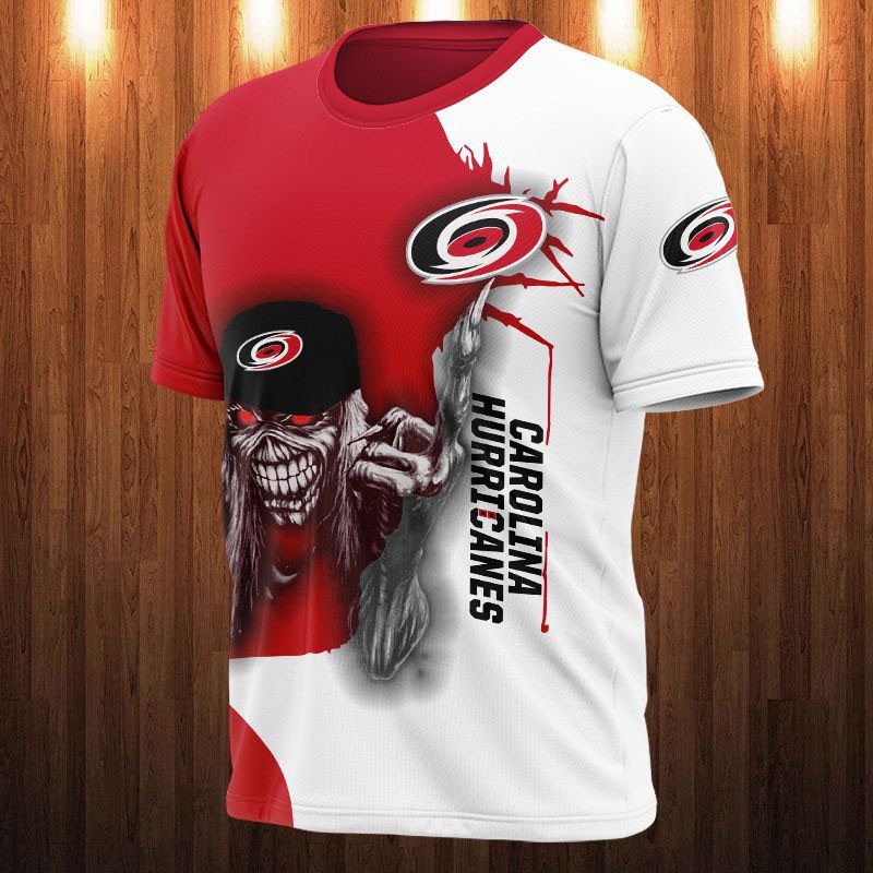 Carolina Hurricanes T-shirt 3D Ultra Death gift for Halloween