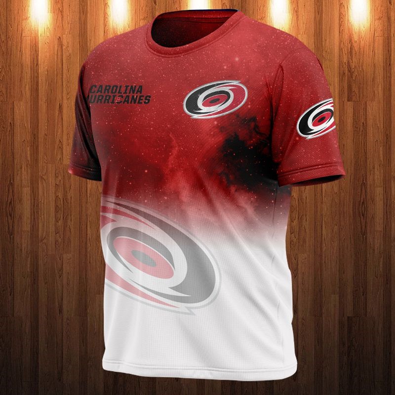 Carolina Hurricanes Galaxy Night Design All Over Print 3D Shirt Gift For Fan
