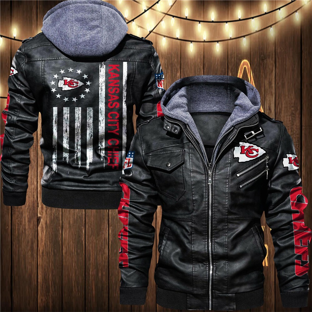 Kansas City Chiefs leather Jacket Super Stars Gift for fans -Jack sport ...