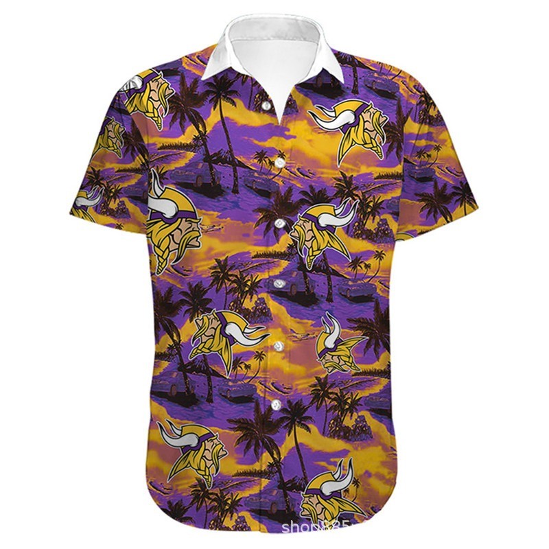 Minnesota Vikings Hawaiian Shirt flower summer 2022 gift for fans -Jack ...