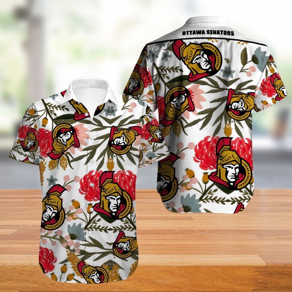 Ottawa Senators Hawaiian Shirt