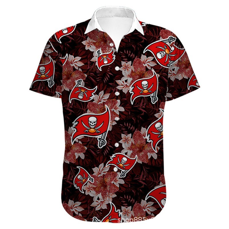 Tampa Bay Buccaneers Hawaiian Shirt flower summer 2022 gift for fans ...
