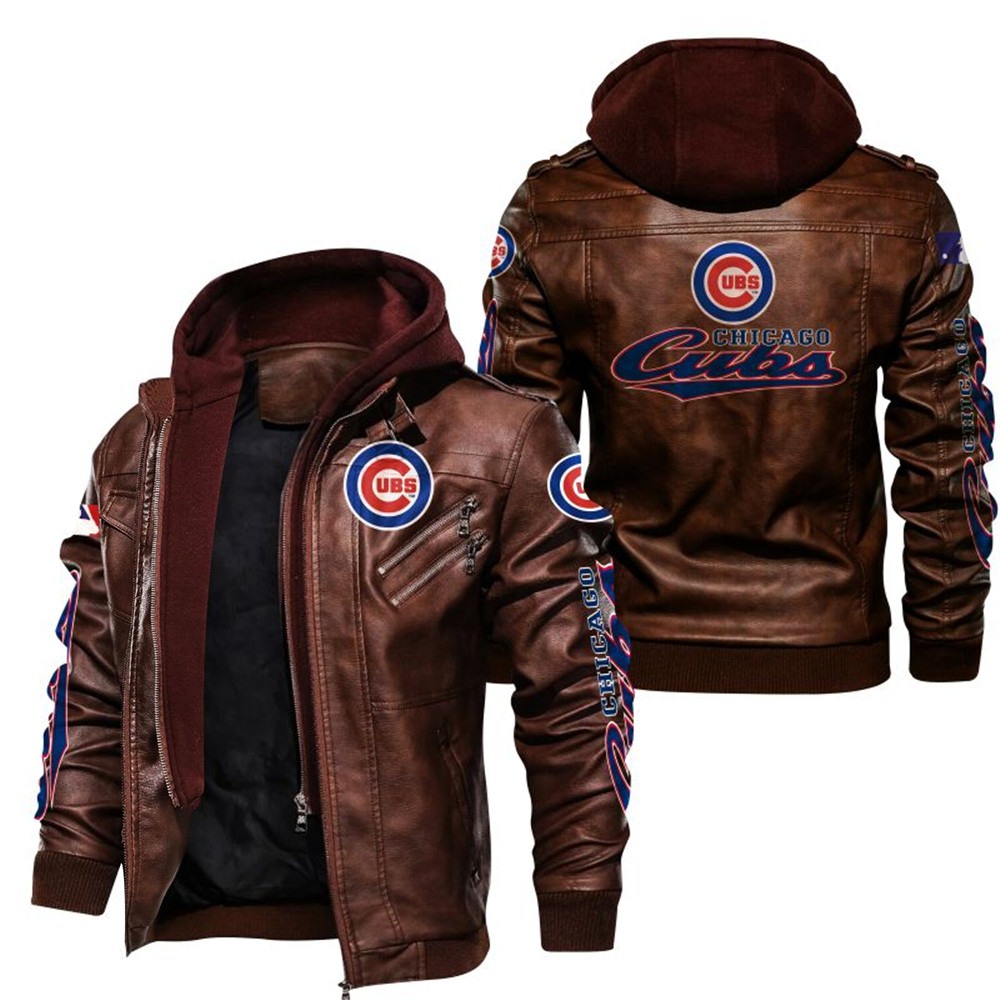 Chicago Cubs leather Jacket