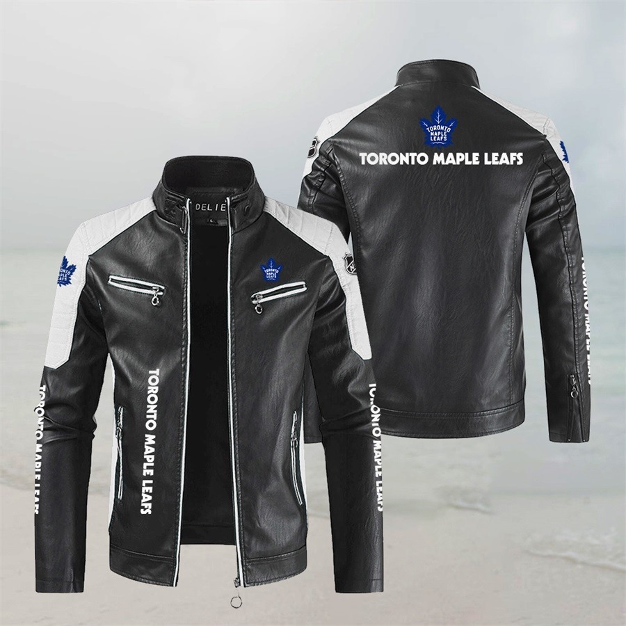 Toronto Maple Leafs Leather Jacket