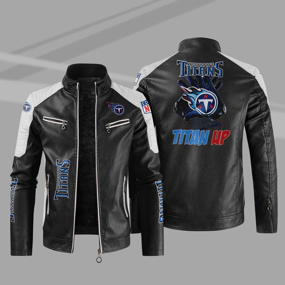Tennessee Titans Leather Jacket