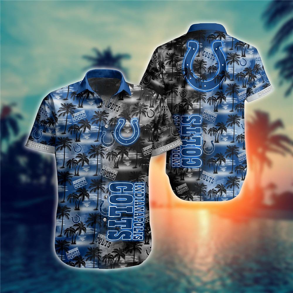 Indianapolis Colts Hawaiian Shirts