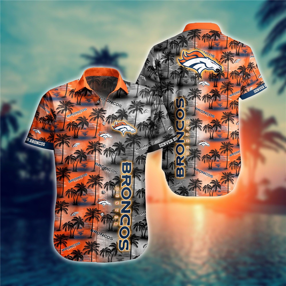 Denver Broncos Hawaiian Shirts
