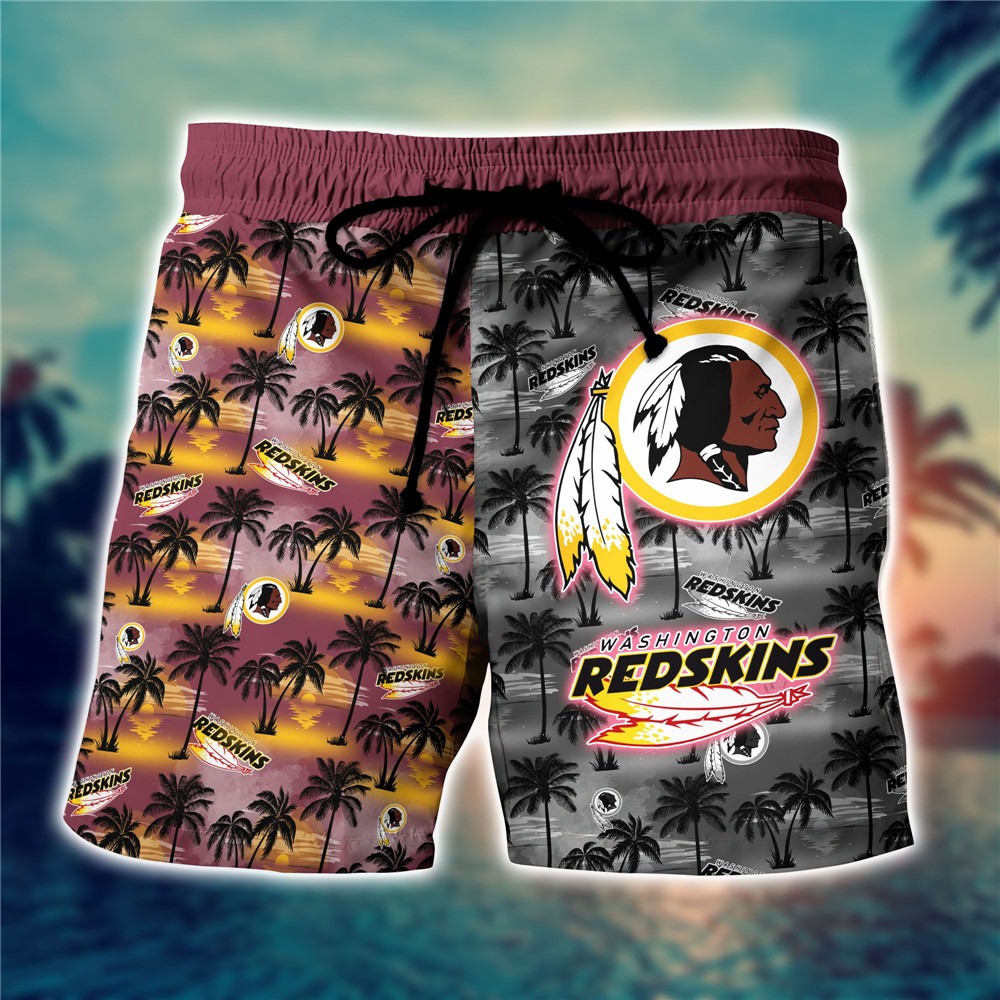 Washington Redskins Hawaiian Shorts