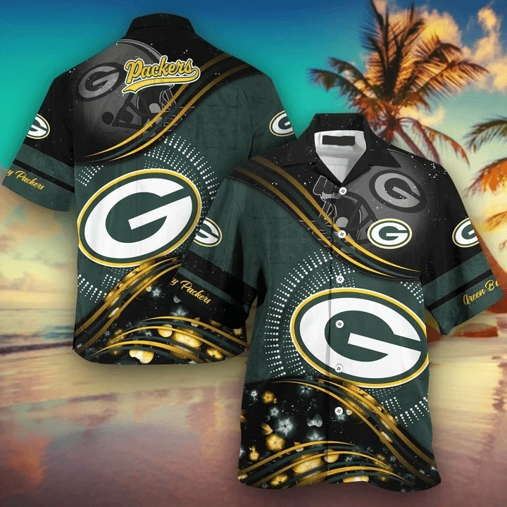 Green Bay Packers Hawaiian Shirt Ultra style for summer -Jack sport shop